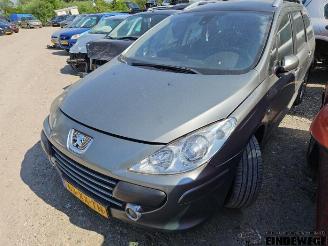 disassembly passenger cars Peugeot 307 307 SW (3H), Combi, 2002 / 2008 1.6 HDiF 110 16V 2007/11