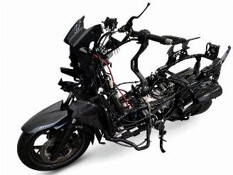 krockskadad bil bromfiets Yamaha  XMAX 2016/6