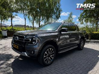 Coche accidentado Ford Ranger Ford Ranger Platinum V6 e-4WD Dubbel cabine Trekhaak Leer Ambiance VOLL! 2024/6