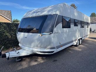 Vaurioauto  caravans Hobby Premium 720 KWFU AIRCO MOVER LUIFEL SPINTERNIEUW 2025/7
