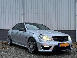 krockskadad bil auto Mercedes C-klasse 6.2 V8 Biturbo AMG 2012/1