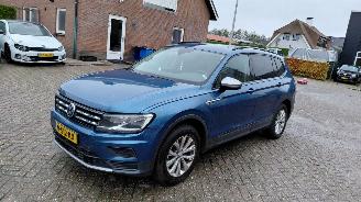 krockskadad bil auto Volkswagen Tiguan 1.4 tsi  150pk allspace  7 persoons   navi  clima 2018/4