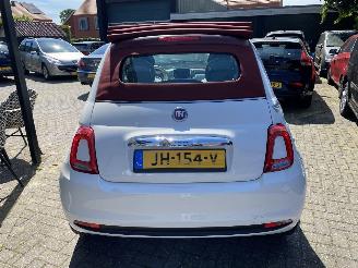 krockskadad bil auto Fiat 500C 1.2 Popstar cabrio top VASTE PRIJS!! 2016/3