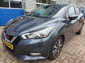 krockskadad bil auto Nissan Micra 0.9 IG-T N-Connecta 2018/4