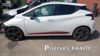 demontáž osobní automobily Nissan Micra Micra (K14), Hatchback, 2016 / 2024 0.9 IG-T 12V 2018/4