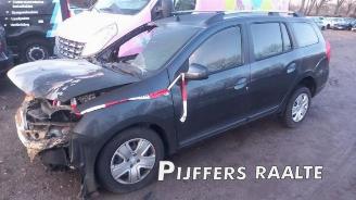 Salvage car Dacia Logan Logan MCV II/Sandero Wagon (7S), Combi, 2013 1.0 TCe 100 12V 2020/10