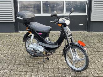 krockskadad bil bromfiets Piaggio  Velofax 2005/8
