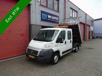 bruktbiler bedrijf Fiat Ducato 33 2.2 MultiJet MH1 DC achterwaardse kipper 2009/11