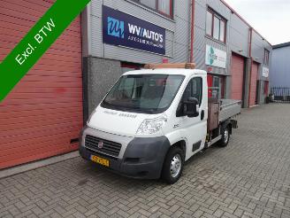 Vrakbiler auto Fiat Ducato 33 2.2 MultiJet KH1 openlaadbak/ kipper 3 zits 148821 km !!!!!! 2008/7