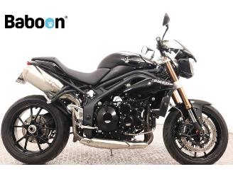 damaged motor cycles Triumph Speed Triple 1050 ABS 2011/3
