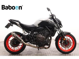 krockskadad bil auto Yamaha MT-07 ABS 2019/7