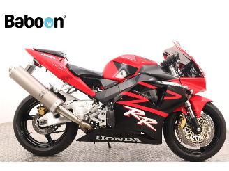 krockskadad bil motor Honda CBR 900 RR Fireblade 2002/4