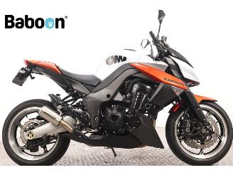 krockskadad bil motor Kawasaki Z 1000 ABS 2010/8