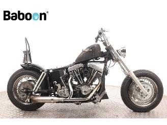 skadebil motor Harley-Davidson  FXS 1340 Shovelhead 1966/6