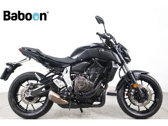 skadebil motor Yamaha MT-07 ABS 2018/3