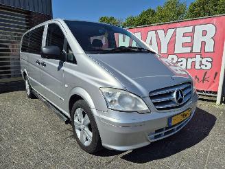 krockskadad bil bedrijf Mercedes Vito 122CDI 320 lang DUBBEL CABINE 2014/11