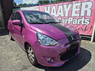 Schadeauto Mitsubishi Space-star 1.0 bright 2015/2