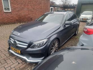 Unfallwagen Mercedes C-klasse 350e estate hybrid automaat 2015/6
