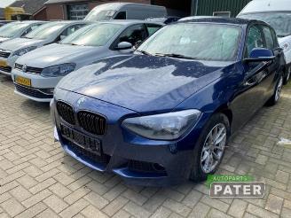 Coche siniestrado BMW 1-serie 1 serie (F20), Hatchback 5-drs, 2011 / 2019 114i 1.6 16V 2013/6