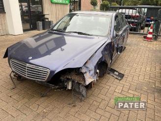Uttjänta bilar auto Mercedes S-klasse S (W220), Sedan, 1998 / 2005 5.0 S-500 V8 24V 2001/6