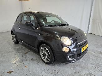krockskadad bil auto Fiat 500 1.2 Lounge 2015/5