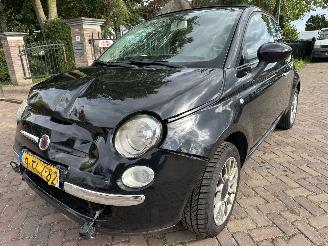 krockskadad bil auto Fiat 500C 1.2 Lounge 2010/3