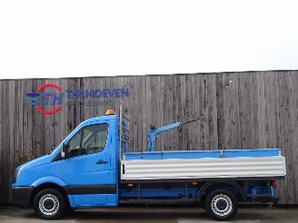 Coche accidentado Volkswagen Crafter 2.0 TDi Open Laadbak Kraan Airco Cruise 120KW Euro 5 2013/10