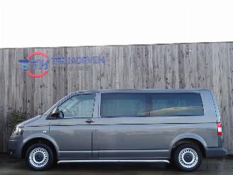 Auto incidentate Volkswagen Transporter T5 2.0 TDi Lang 9-Peroons Airco Cruise Trekhaak 103KW Euro 5 2013/5