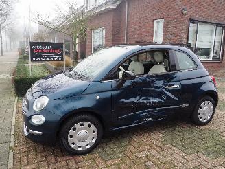 Voiture accidenté Fiat 500 1.2 automaat 2018/1