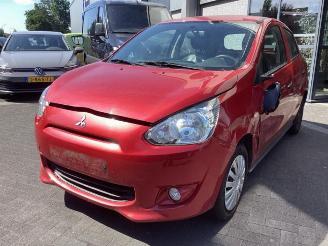 Salvage car Mitsubishi Space-star Space Star (A0), Hatchback, 2012 1.0 12V 2014/8