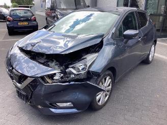 Coche siniestrado Nissan Micra Micra (K14), Hatchback, 2016 / 2024 1.0 IG-T 100 2019/5