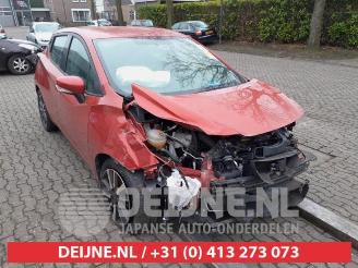 demontáž osobní automobily Nissan Micra Micra (K14), Hatchback, 2016 / 2024 0.9 IG-T 12V 2018