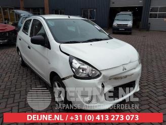 Uttjänta bilar auto Mitsubishi Space-star Space Star (A0), Hatchback, 2012 1.0 12V 2013/5