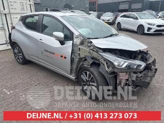 demontáž osobní automobily Nissan Micra Micra (K14), Hatchback, 2016 / 2024 0.9 IG-T 12V 2018