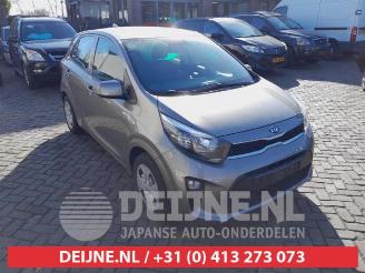 Vrakbiler auto Kia Picanto Picanto (JA), Hatchback, 2017 1.0 12V 2019/10