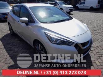 Démontage voiture Nissan Micra Micra (K14), Hatchback, 2016 / 2025 0.9 IG-T 12V 2018