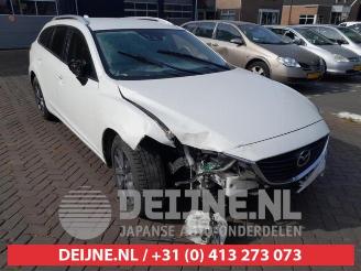 Vrakbiler auto Mazda 3 6 SportBreak (GJ/GH/GL), Combi, 2012 2.0 Skyactiv G 145 16V 2014/1