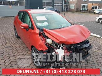 krockskadad bil auto Nissan Micra Micra (K14), Hatchback, 2016 / 2025 0.9 IG-T 12V 2017/1