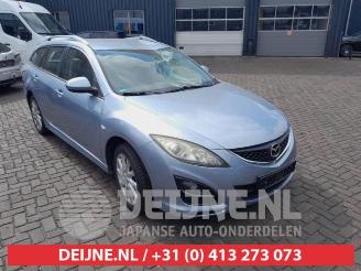 demontáž osobní automobily Mazda 6 6 SportBreak (GH19/GHA9), Combi, 2008 / 2013 2.0i 16V S-VT 2011/4