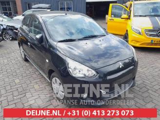 Uttjänta bilar auto Mitsubishi Space-star Space Star (A0), Hatchback, 2012 1.0 12V 2013/10