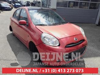 Uttjänta bilar auto Nissan Micra Micra (K13), Hatchback, 2010 / 2016 1.2 12V DIG-S 2012/11