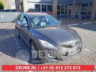 Vrakbiler auto Mazda 6 6 SportBreak (GH19/GHA9), Combi, 2008 / 2013 2.2 CDVi 16V 130 2012/6