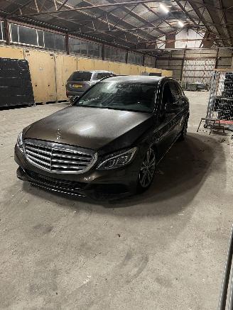 Vrakbiler auto Mercedes C-klasse 350E hybrid 2015/1