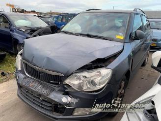 demontáž osobní automobily Skoda Fabia Fabia II Combi, Combi 5-drs, 2007 / 2015 1.2 TDI 12V Greenline 2011/2