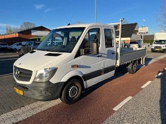 skadebil bedrijf Mercedes Sprinter 313 CDI DC 6P MAXI  PICK UP PRITSCHE EURO6 2014/4