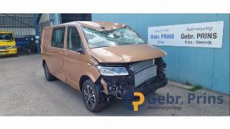 rozbiórka samochody osobowe Volkswagen Transporter Transporter T6, Van, 2015 / 2024 2.0 TDI 150 2023/2