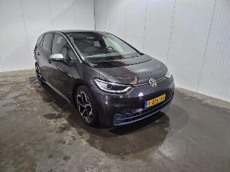 krockskadad bil auto Volkswagen ID.3 First, Life, Pro 58 kWh Hatchback 4Dr Elektrisch  150kW (204pk) RWD 2020/12