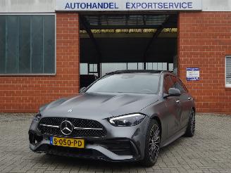  Mercedes C-klasse Estate 200 AMG Line Hybride 205pk, Panorama, Leer 2023/3