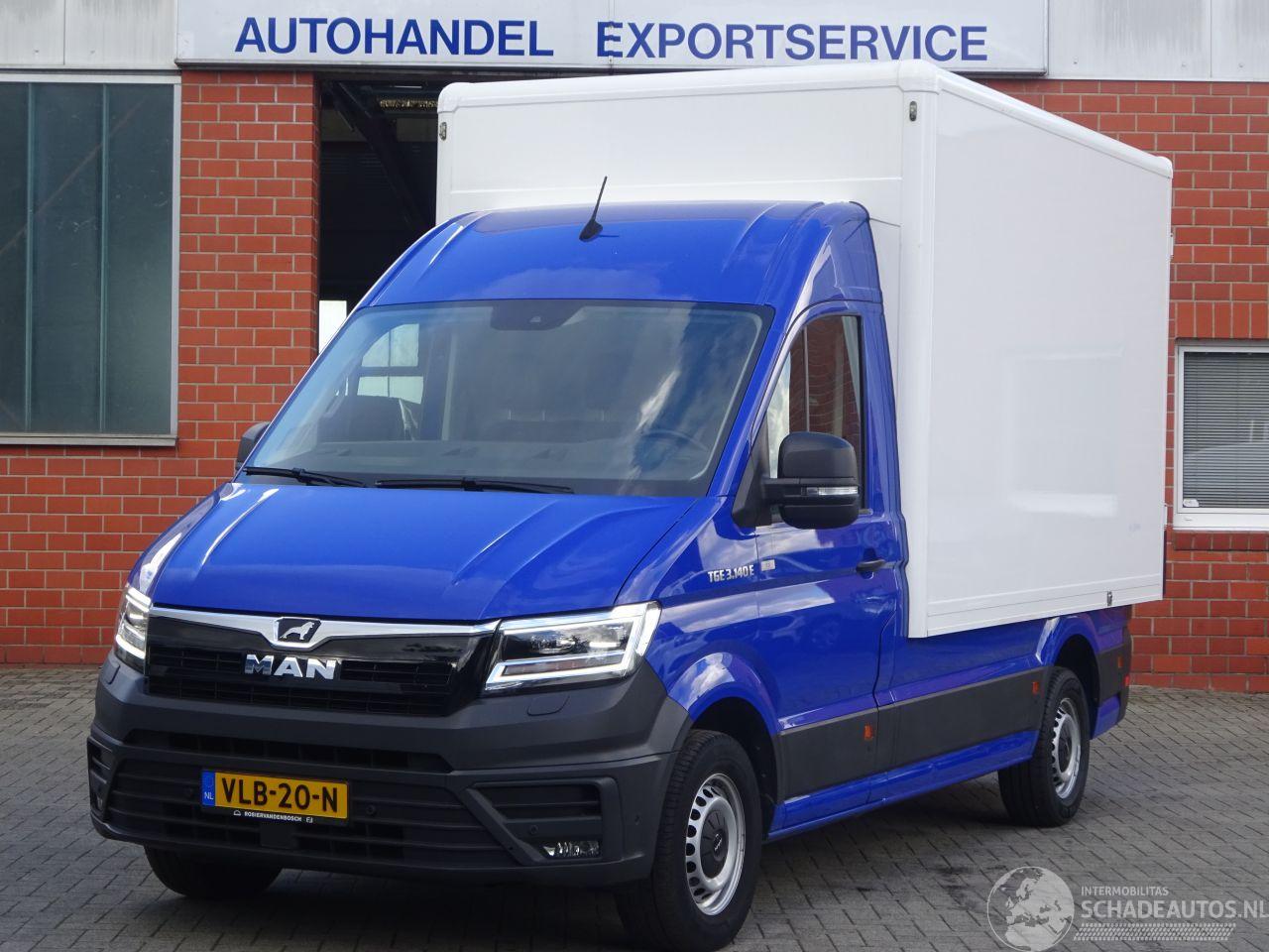 MAN TGE TGE 3.140E Elektrisch, Navi, Cruise & Climate control, Camera