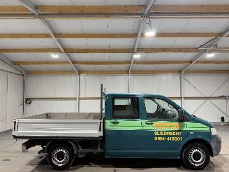 krockskadad bil bedrijf Volkswagen Transporter 2.5TDI 96kW Airco DC Laadbak 2008/6